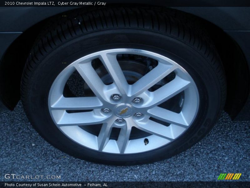Cyber Gray Metallic / Gray 2010 Chevrolet Impala LTZ
