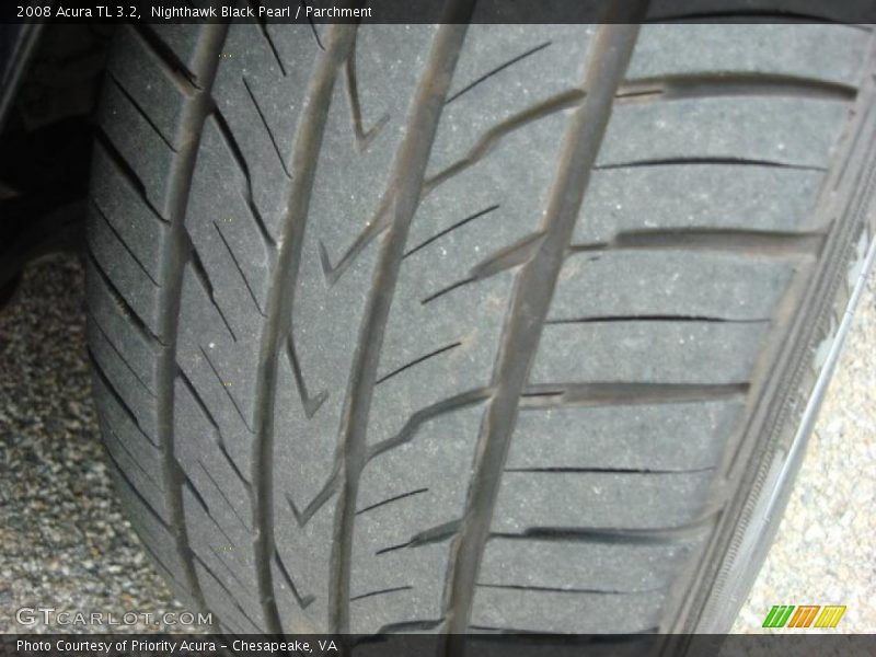 Nighthawk Black Pearl / Parchment 2008 Acura TL 3.2