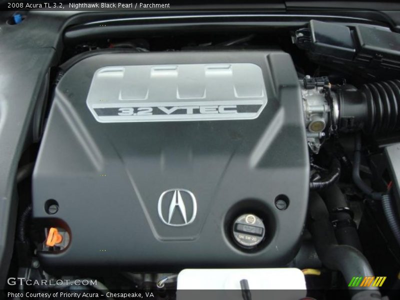 Nighthawk Black Pearl / Parchment 2008 Acura TL 3.2