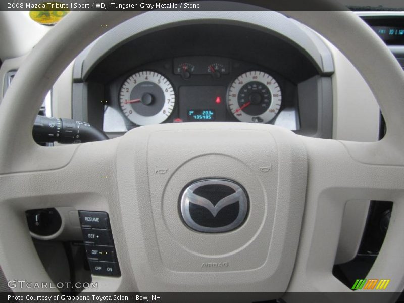 Tungsten Gray Metallic / Stone 2008 Mazda Tribute i Sport 4WD