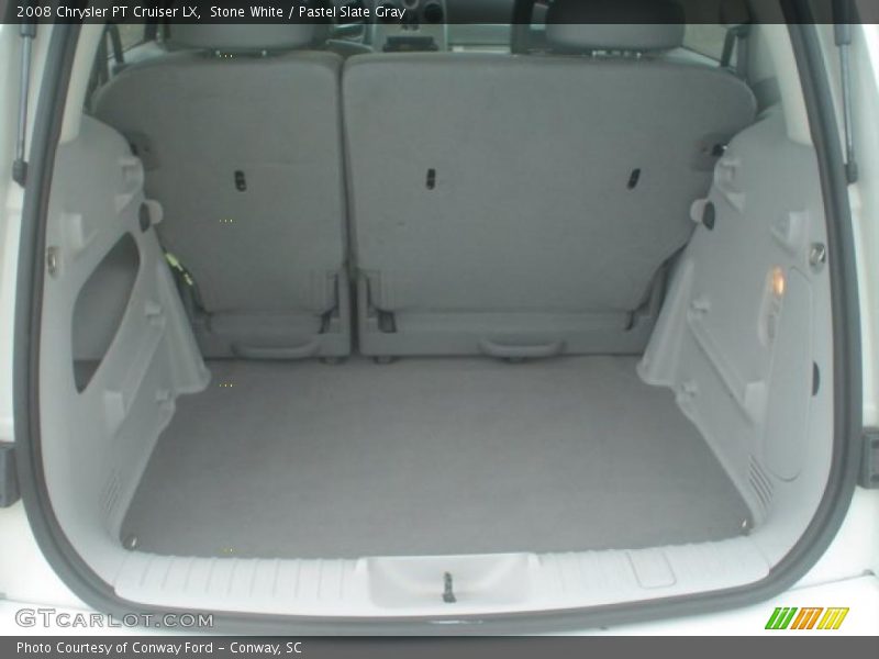 Stone White / Pastel Slate Gray 2008 Chrysler PT Cruiser LX