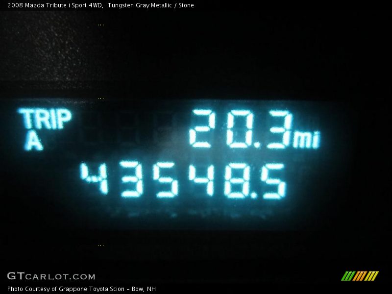 Tungsten Gray Metallic / Stone 2008 Mazda Tribute i Sport 4WD