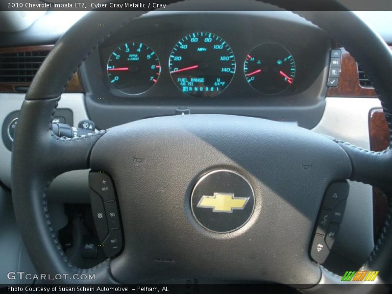 Cyber Gray Metallic / Gray 2010 Chevrolet Impala LTZ