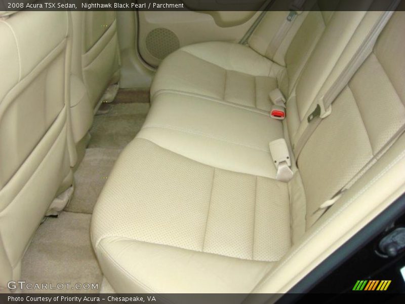 Nighthawk Black Pearl / Parchment 2008 Acura TSX Sedan