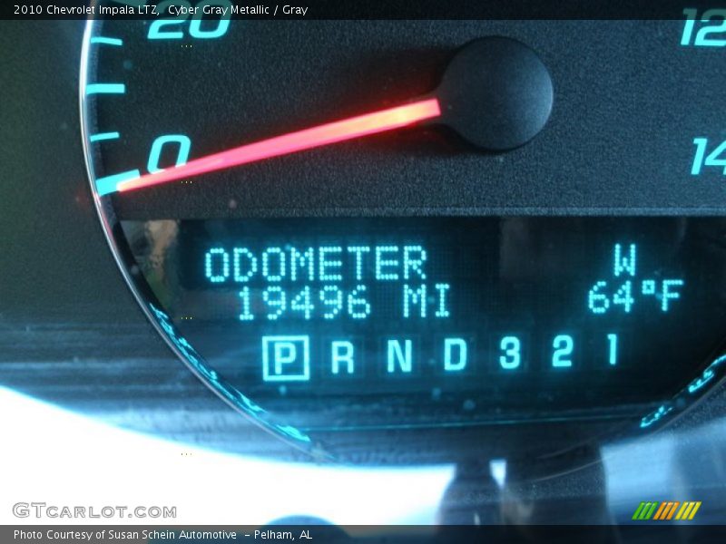 Cyber Gray Metallic / Gray 2010 Chevrolet Impala LTZ