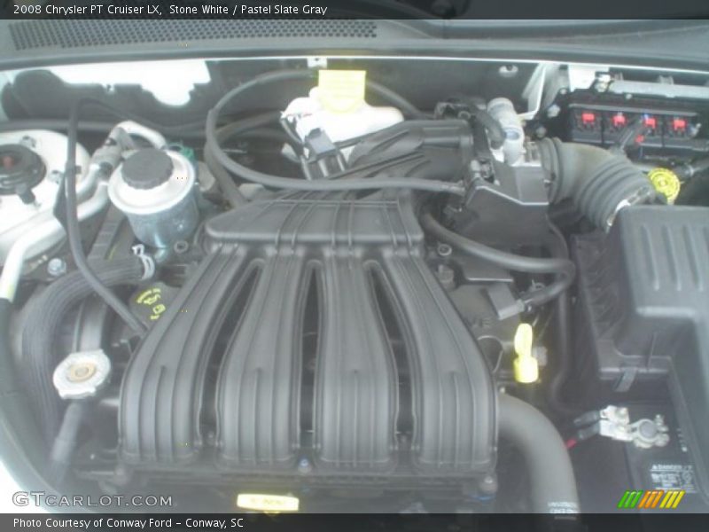 Stone White / Pastel Slate Gray 2008 Chrysler PT Cruiser LX