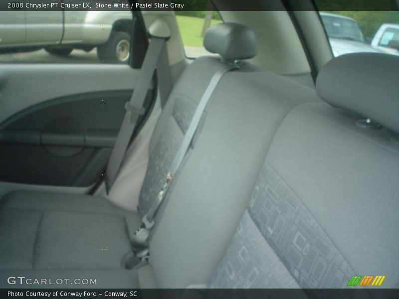 Stone White / Pastel Slate Gray 2008 Chrysler PT Cruiser LX