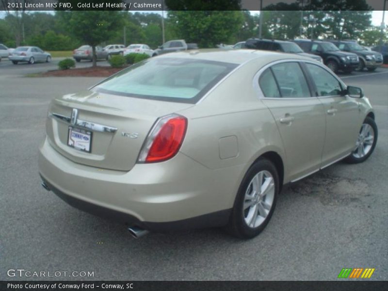 Gold Leaf Metallic / Cashmere 2011 Lincoln MKS FWD
