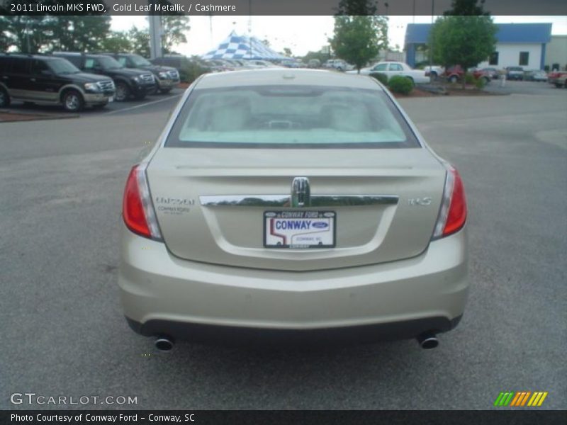 Gold Leaf Metallic / Cashmere 2011 Lincoln MKS FWD