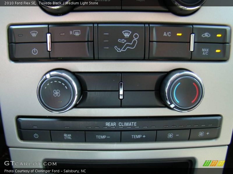 Controls of 2010 Flex SE
