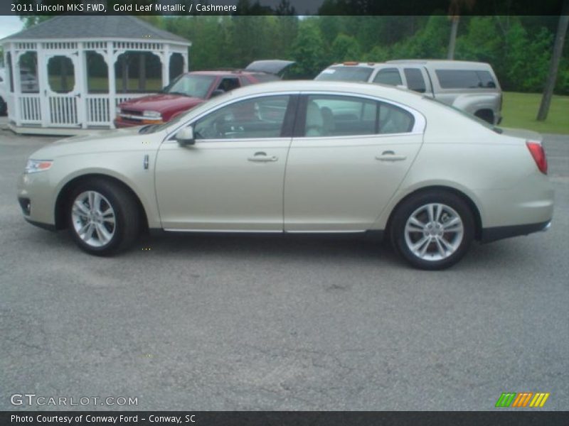 Gold Leaf Metallic / Cashmere 2011 Lincoln MKS FWD
