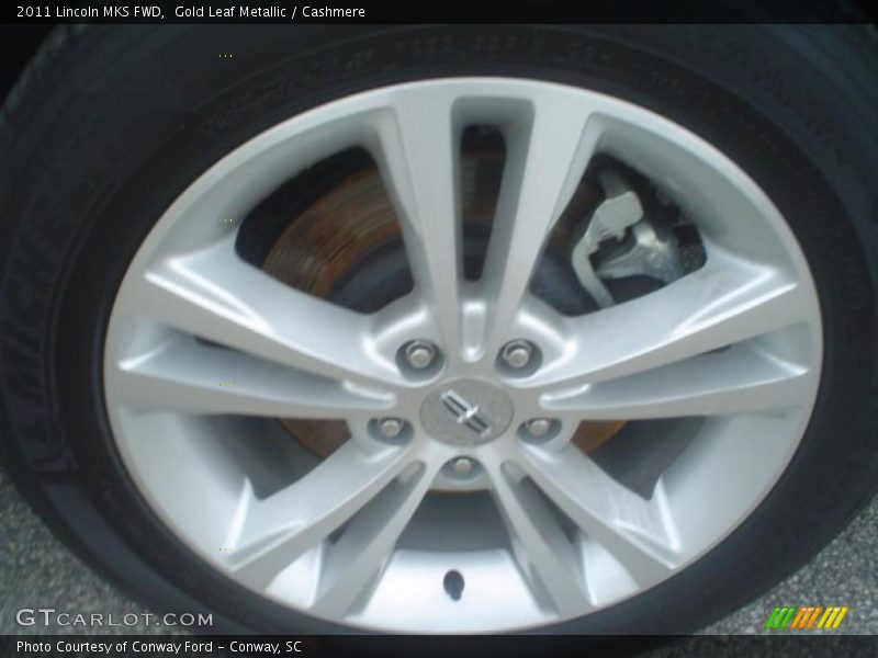 Gold Leaf Metallic / Cashmere 2011 Lincoln MKS FWD