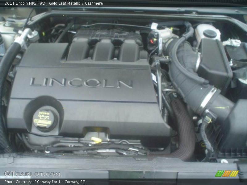 Gold Leaf Metallic / Cashmere 2011 Lincoln MKS FWD