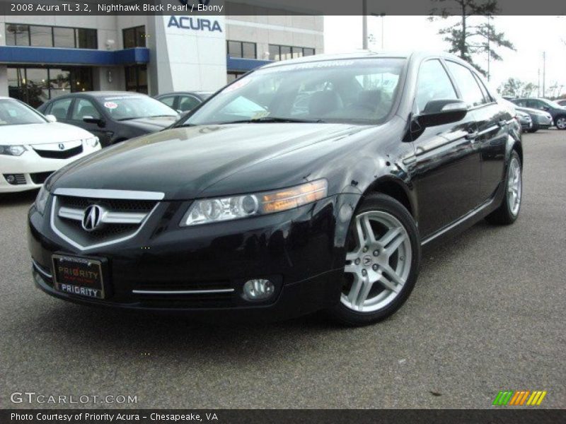 Nighthawk Black Pearl / Ebony 2008 Acura TL 3.2
