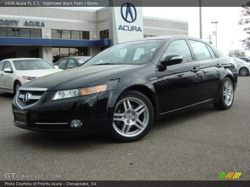 Nighthawk Black Pearl / Ebony 2008 Acura TL 3.2