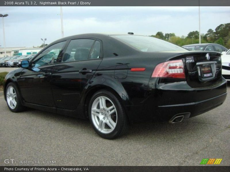 Nighthawk Black Pearl / Ebony 2008 Acura TL 3.2