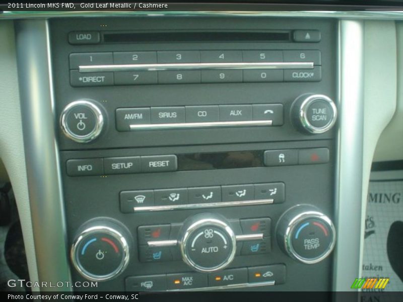 Gold Leaf Metallic / Cashmere 2011 Lincoln MKS FWD
