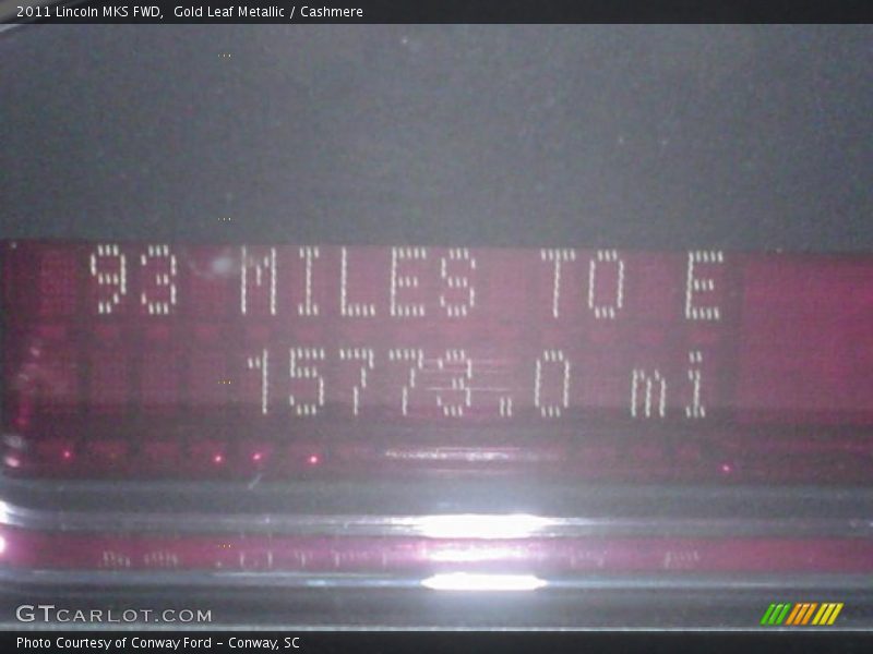 Gold Leaf Metallic / Cashmere 2011 Lincoln MKS FWD