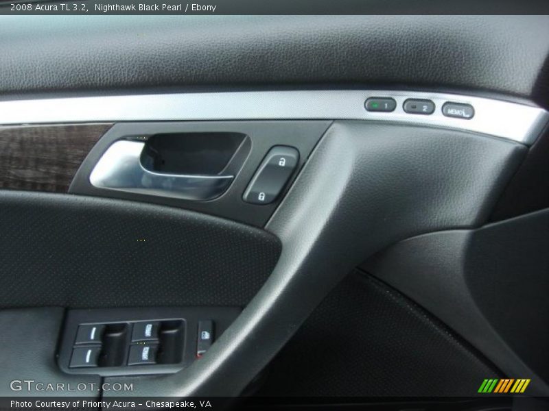 Nighthawk Black Pearl / Ebony 2008 Acura TL 3.2