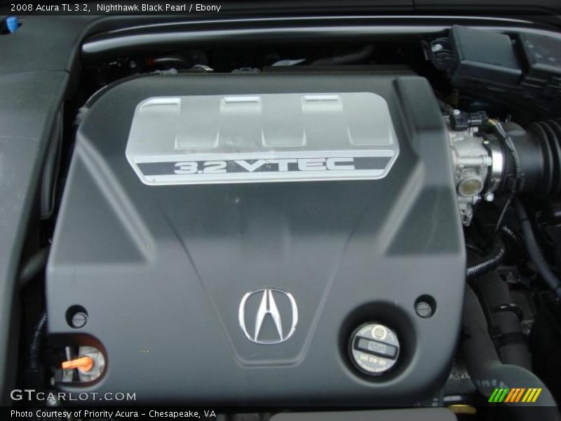 Nighthawk Black Pearl / Ebony 2008 Acura TL 3.2