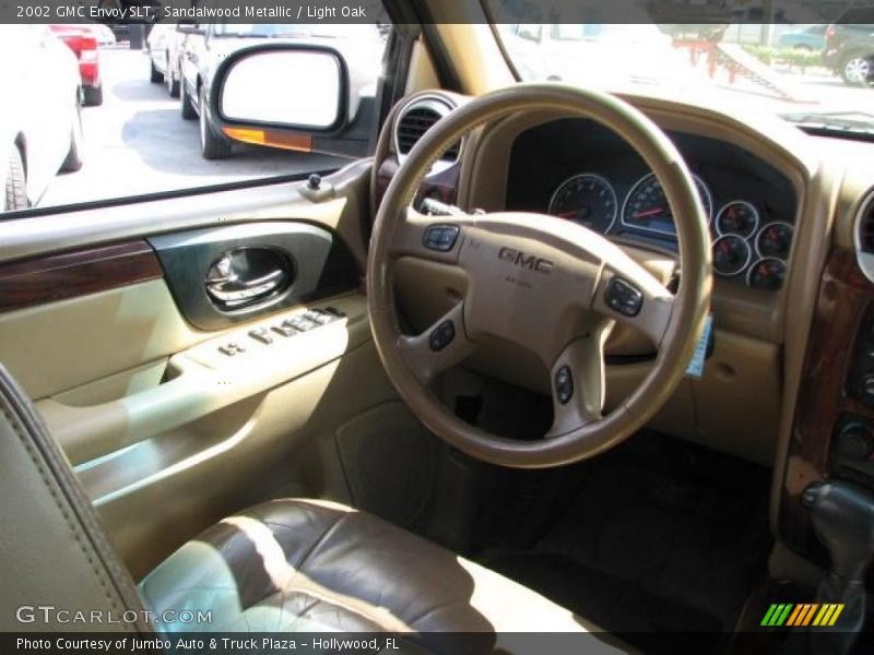 Sandalwood Metallic / Light Oak 2002 GMC Envoy SLT