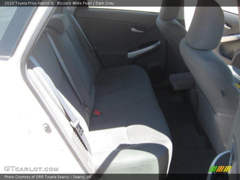 Blizzard White Pearl / Dark Gray 2010 Toyota Prius Hybrid III