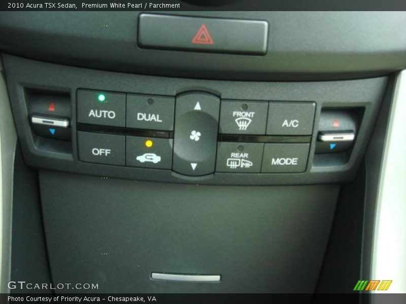 Premium White Pearl / Parchment 2010 Acura TSX Sedan