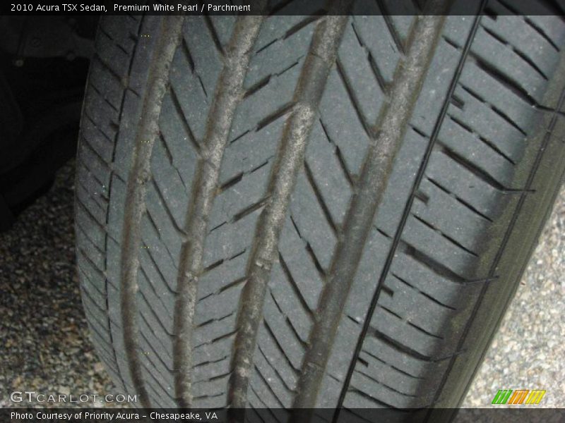 Premium White Pearl / Parchment 2010 Acura TSX Sedan
