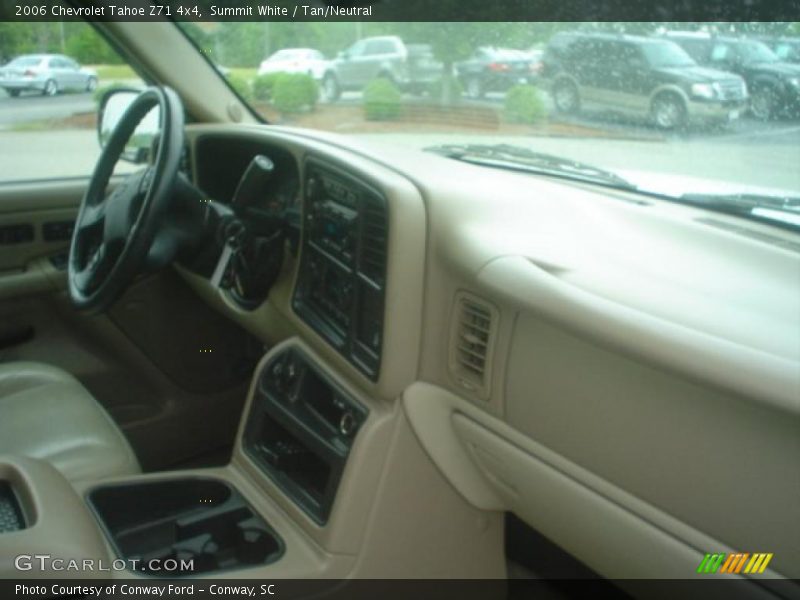 Summit White / Tan/Neutral 2006 Chevrolet Tahoe Z71 4x4