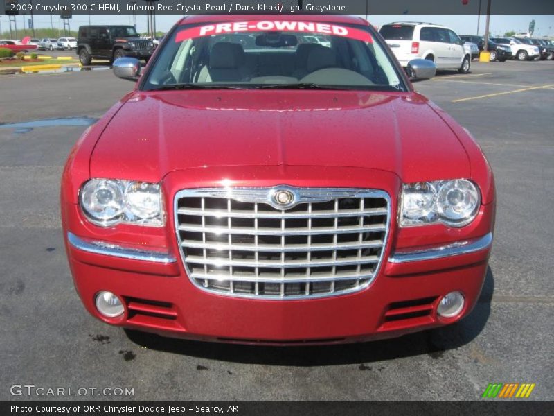  2009 300 C HEMI Inferno Red Crystal Pearl