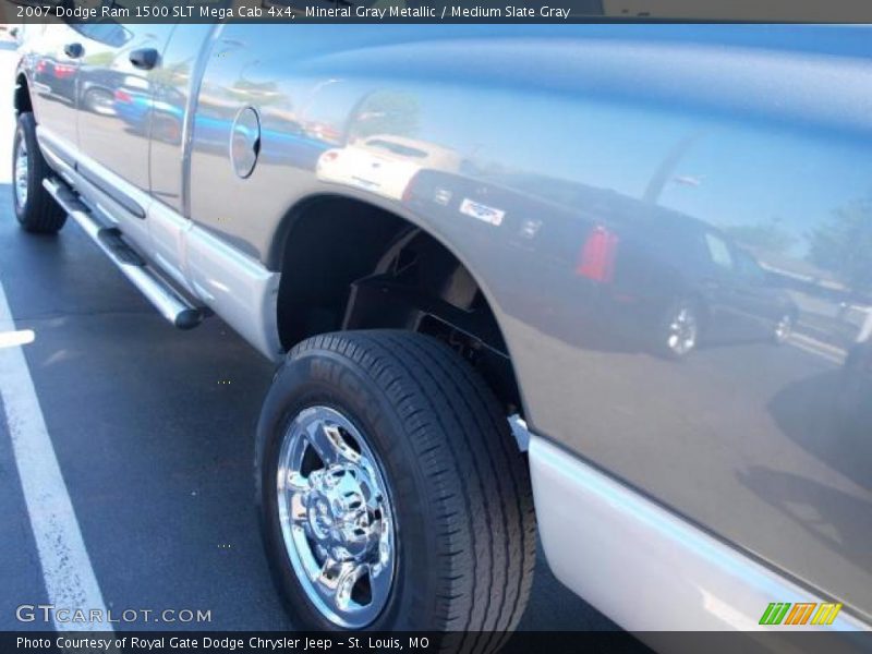 Mineral Gray Metallic / Medium Slate Gray 2007 Dodge Ram 1500 SLT Mega Cab 4x4
