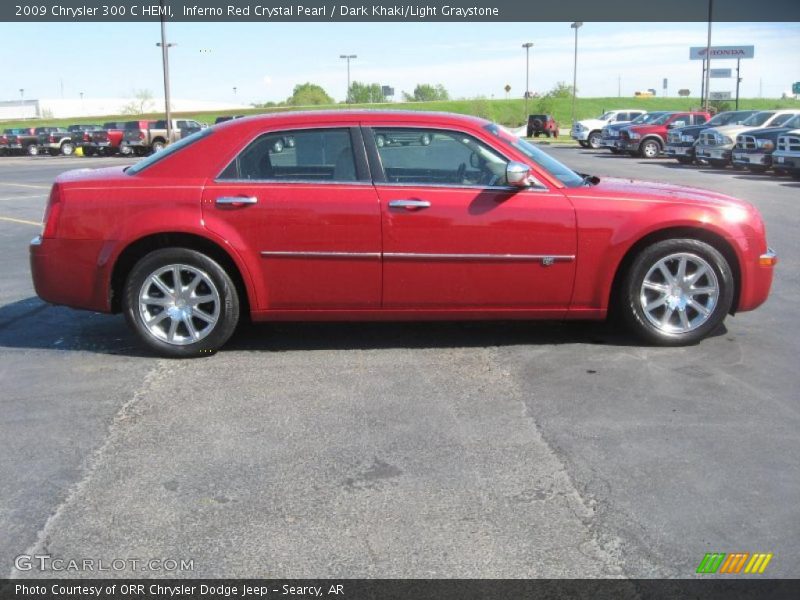  2009 300 C HEMI Inferno Red Crystal Pearl