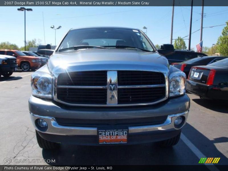 Mineral Gray Metallic / Medium Slate Gray 2007 Dodge Ram 1500 SLT Mega Cab 4x4