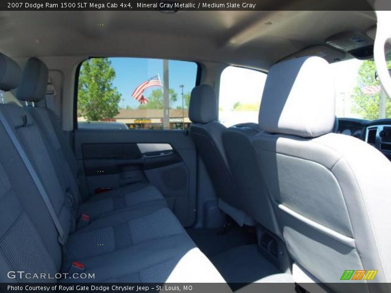 Mineral Gray Metallic / Medium Slate Gray 2007 Dodge Ram 1500 SLT Mega Cab 4x4