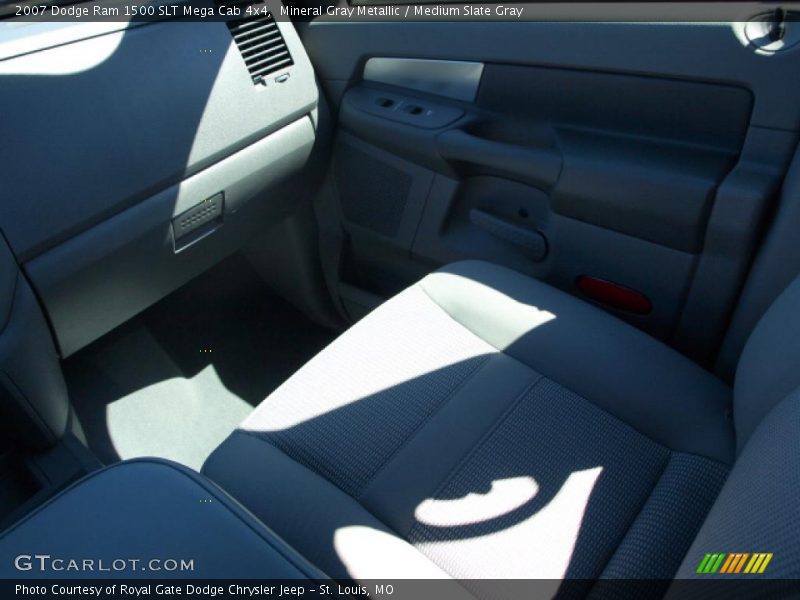 Mineral Gray Metallic / Medium Slate Gray 2007 Dodge Ram 1500 SLT Mega Cab 4x4