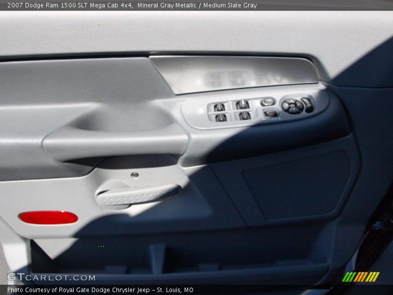 Mineral Gray Metallic / Medium Slate Gray 2007 Dodge Ram 1500 SLT Mega Cab 4x4