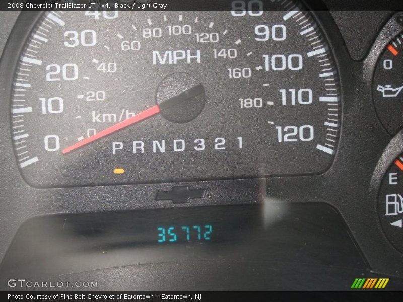 Black / Light Gray 2008 Chevrolet TrailBlazer LT 4x4