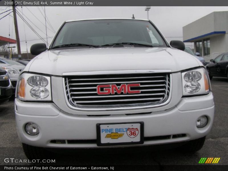 Summit White / Light Gray 2008 GMC Envoy SLE 4x4