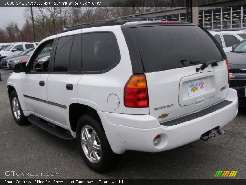 Summit White / Light Gray 2008 GMC Envoy SLE 4x4