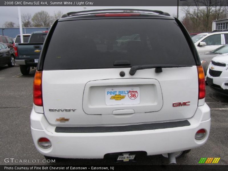 Summit White / Light Gray 2008 GMC Envoy SLE 4x4