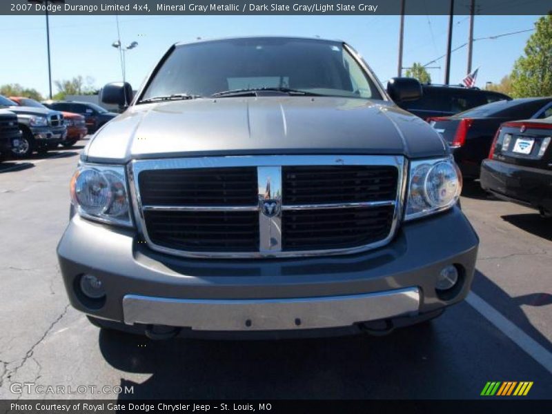 Mineral Gray Metallic / Dark Slate Gray/Light Slate Gray 2007 Dodge Durango Limited 4x4