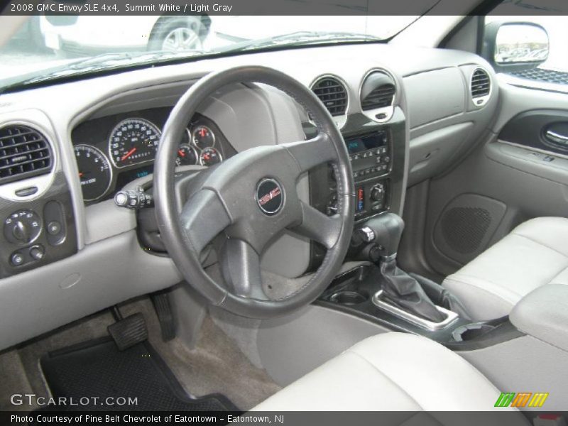 Summit White / Light Gray 2008 GMC Envoy SLE 4x4