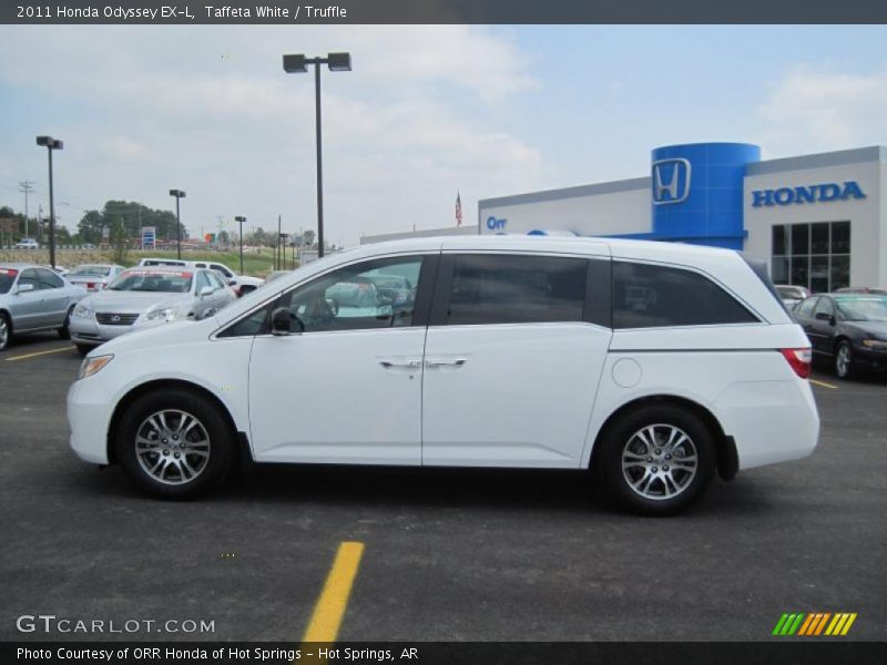 Taffeta White / Truffle 2011 Honda Odyssey EX-L