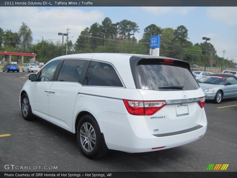 Taffeta White / Truffle 2011 Honda Odyssey EX-L