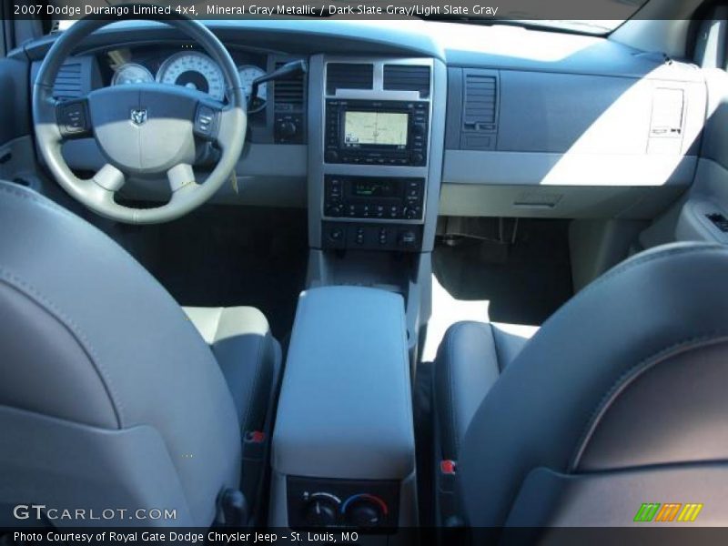 Mineral Gray Metallic / Dark Slate Gray/Light Slate Gray 2007 Dodge Durango Limited 4x4