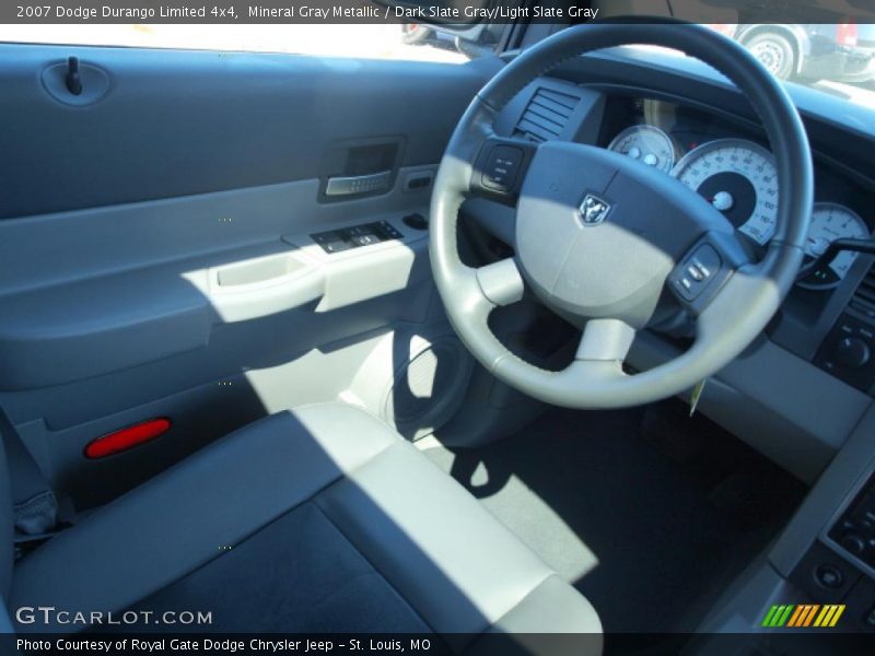 Mineral Gray Metallic / Dark Slate Gray/Light Slate Gray 2007 Dodge Durango Limited 4x4