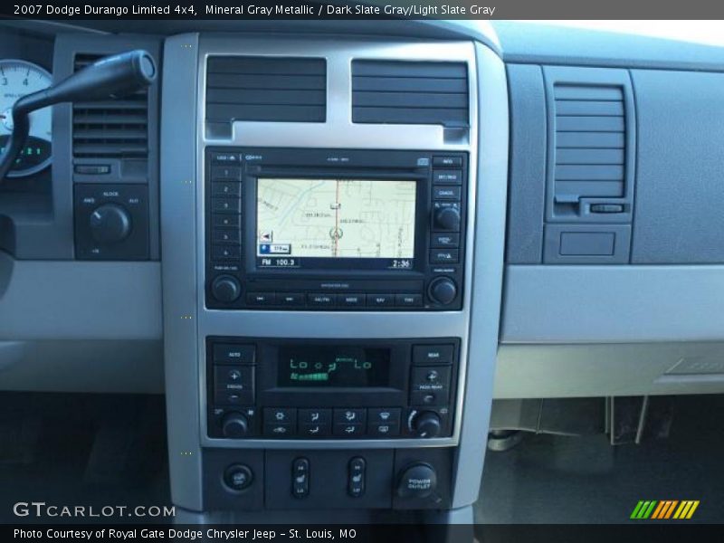Mineral Gray Metallic / Dark Slate Gray/Light Slate Gray 2007 Dodge Durango Limited 4x4