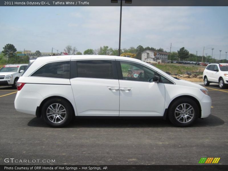 Taffeta White / Truffle 2011 Honda Odyssey EX-L