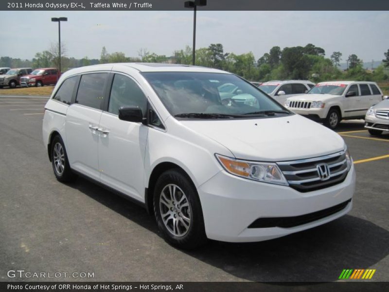 Taffeta White / Truffle 2011 Honda Odyssey EX-L