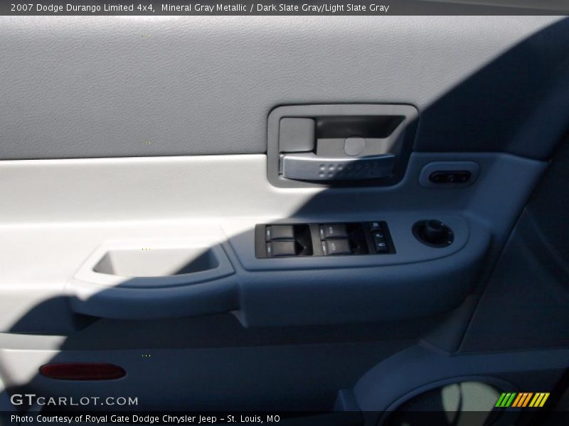 Mineral Gray Metallic / Dark Slate Gray/Light Slate Gray 2007 Dodge Durango Limited 4x4